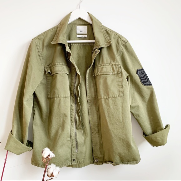 Zara | Jackets \u0026 Coats | Zara Original Denim 975 Olive Green Jacket M |  Poshmark